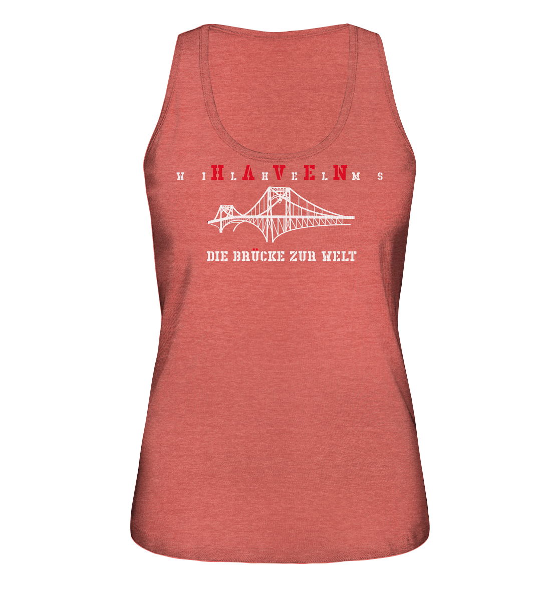 WILHELMSHAVEN - Die Brücke zur Welt - Ladies Organic Tank-Top