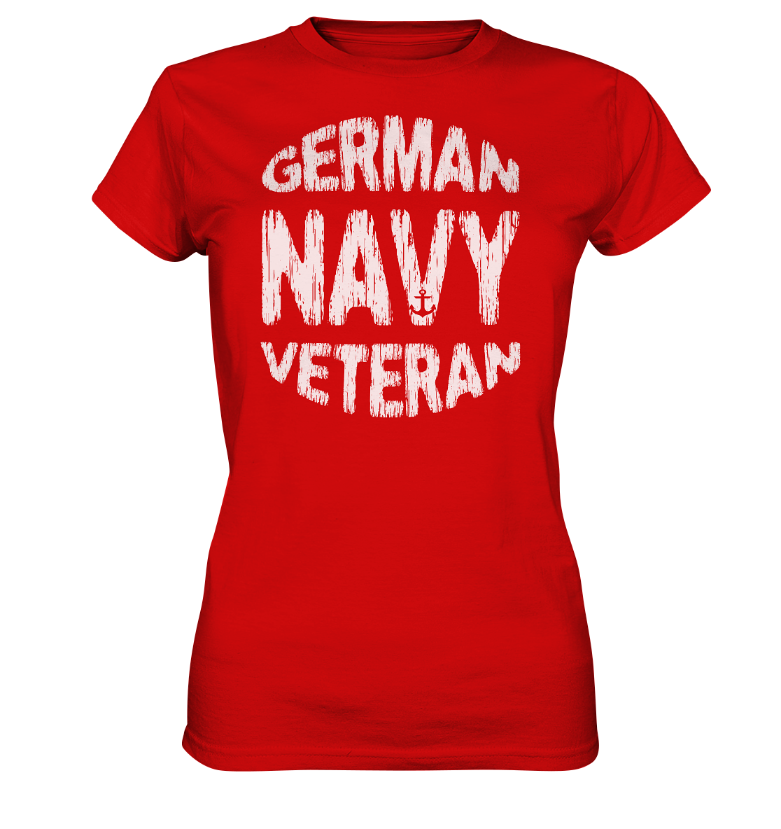 German Navy Veteran Anker - Ladies Premium Shirt