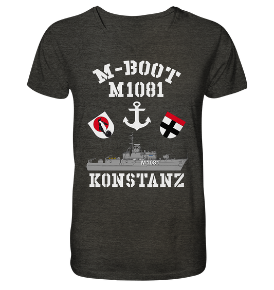 M-Boot M1081 KONSTANZ Anker (HL) - Mens Organic V-Neck Shirt