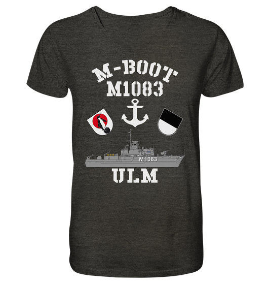 M-Boot M1083 ULM Anker - Mens Organic V-Neck Shirt