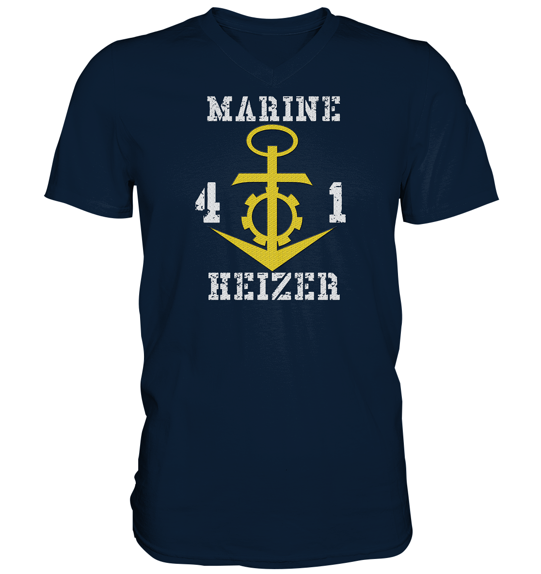 Marine Heizer 41er - Mens V-Neck Shirt