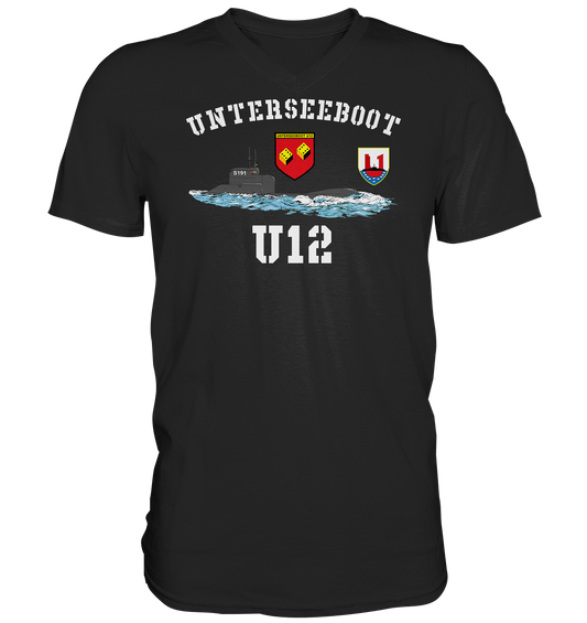 Unterseeboot U12 - Mens V-Neck Shirt