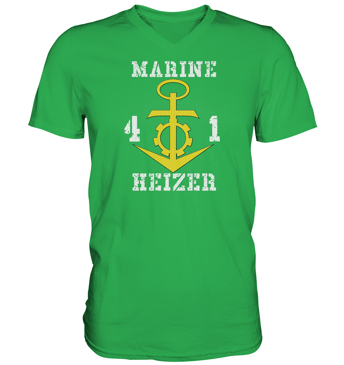 Marine Heizer 41er - Mens V-Neck Shirt