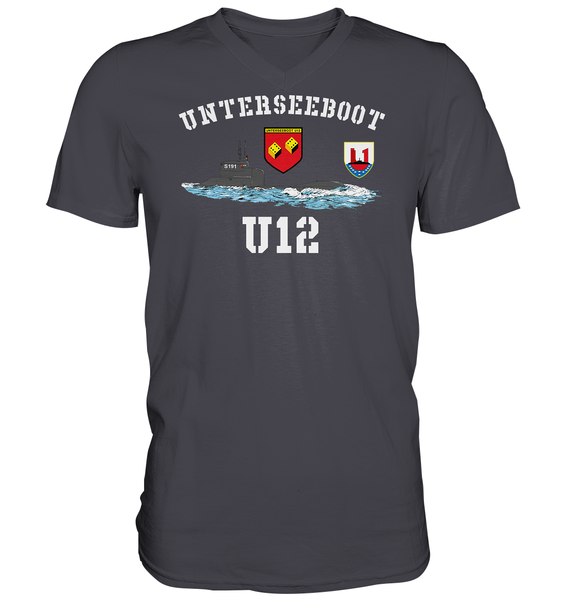 Unterseeboot U12 - Mens V-Neck Shirt