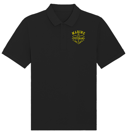 Marine Veteran Anker - Organic Poloshirt (Stick)