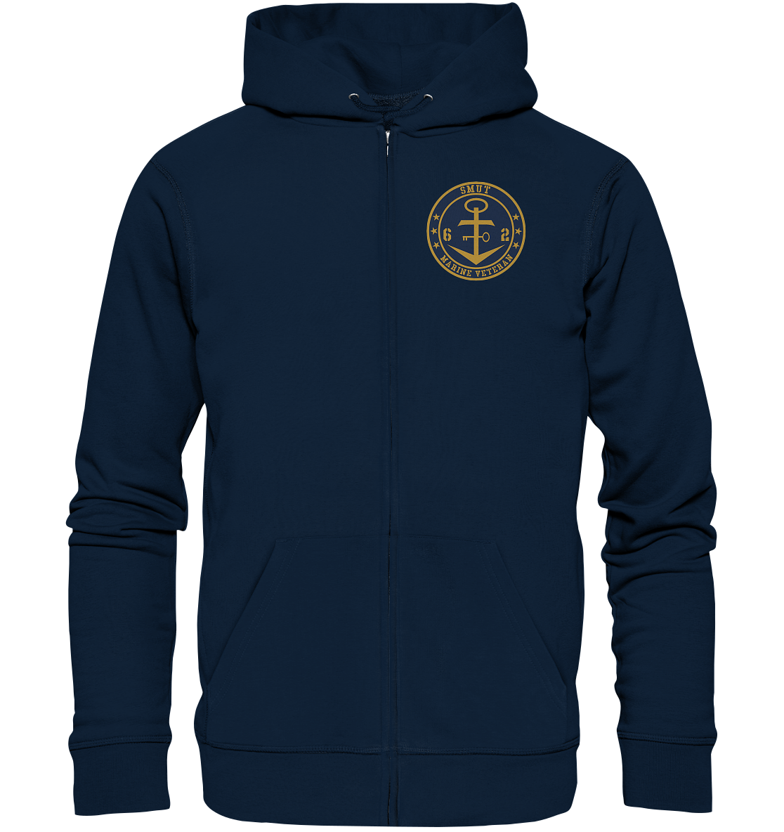 SMUT 62er Marine Veteran Brustlogo - Organic Zipper