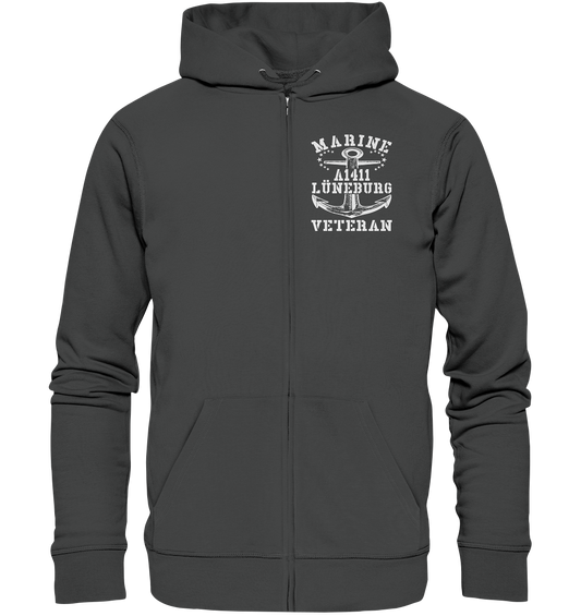 Troßschiff A1411 LÜNEBURG Marine Veteran - Organic Zipper