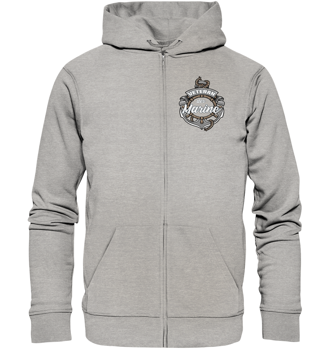 Veteran der Marine - Organic Kapuzenjacke