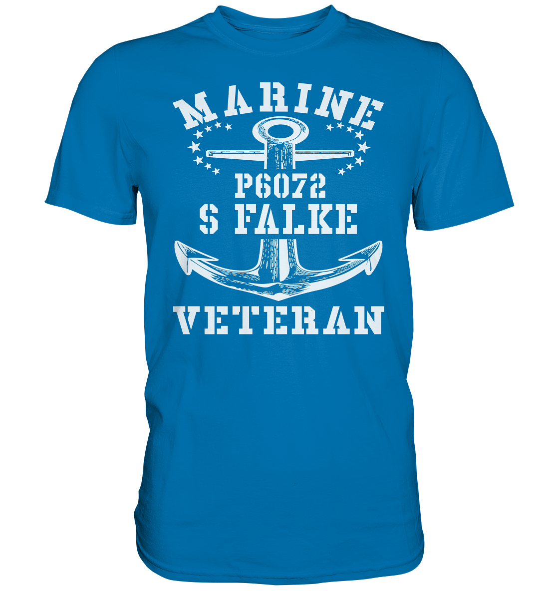 P6072 S FALKE Marine Veteran - Premium Shirt