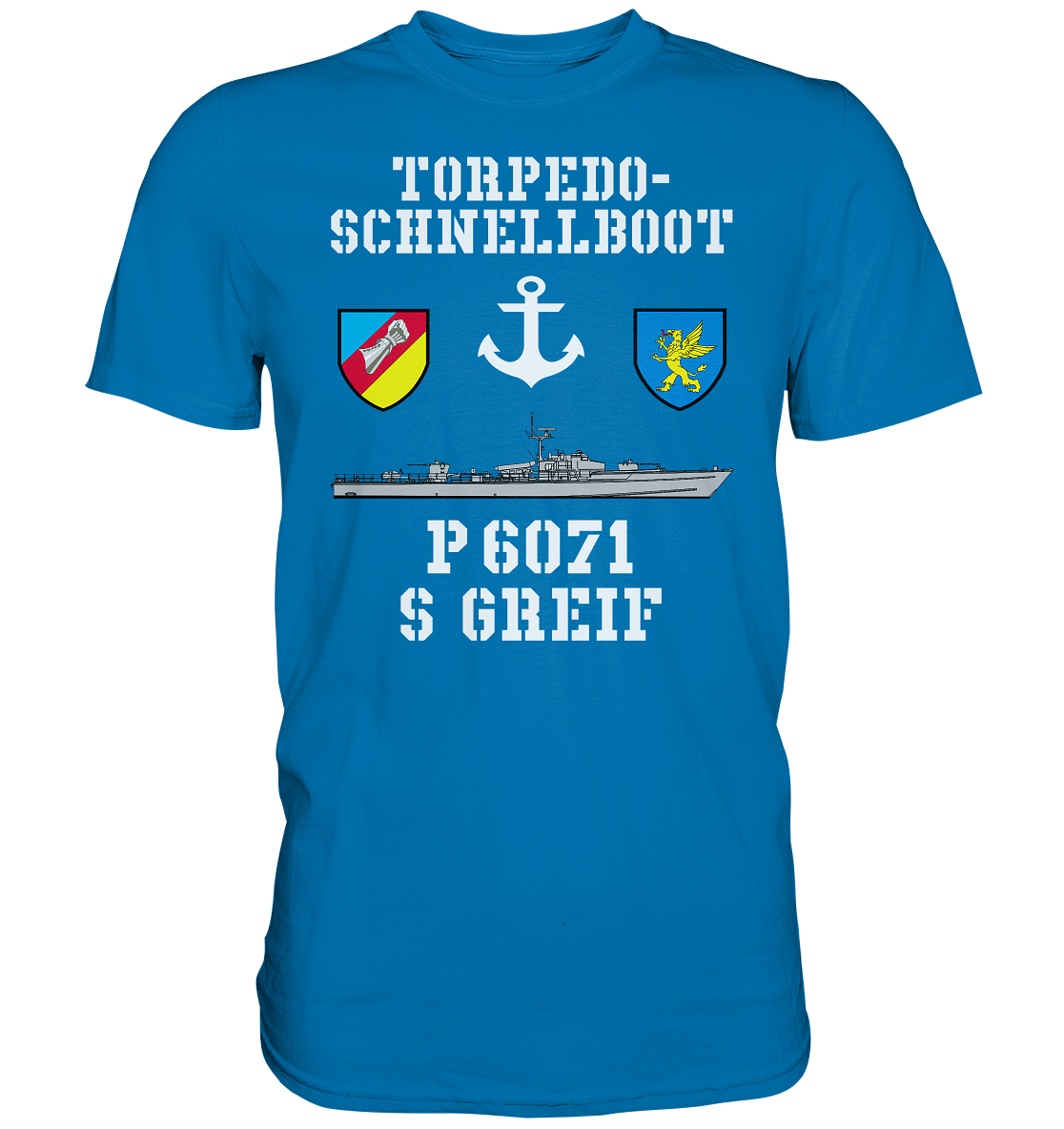 Torpedo-Schnellboot P6071 GREIF - Premium Shirt
