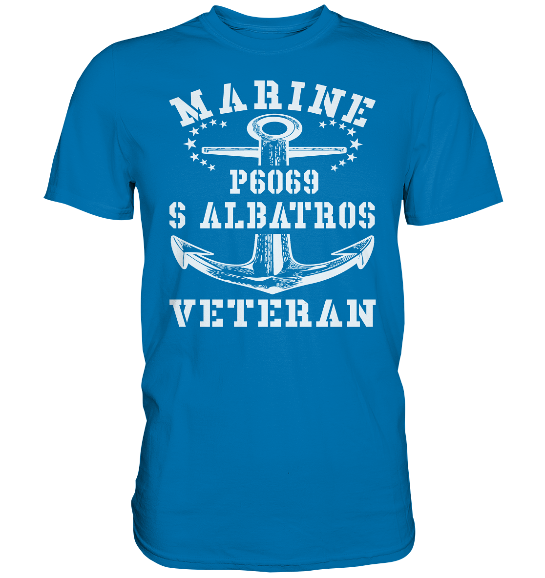 P6069 S ALBATROS Marine Veteran - Premium Shirt