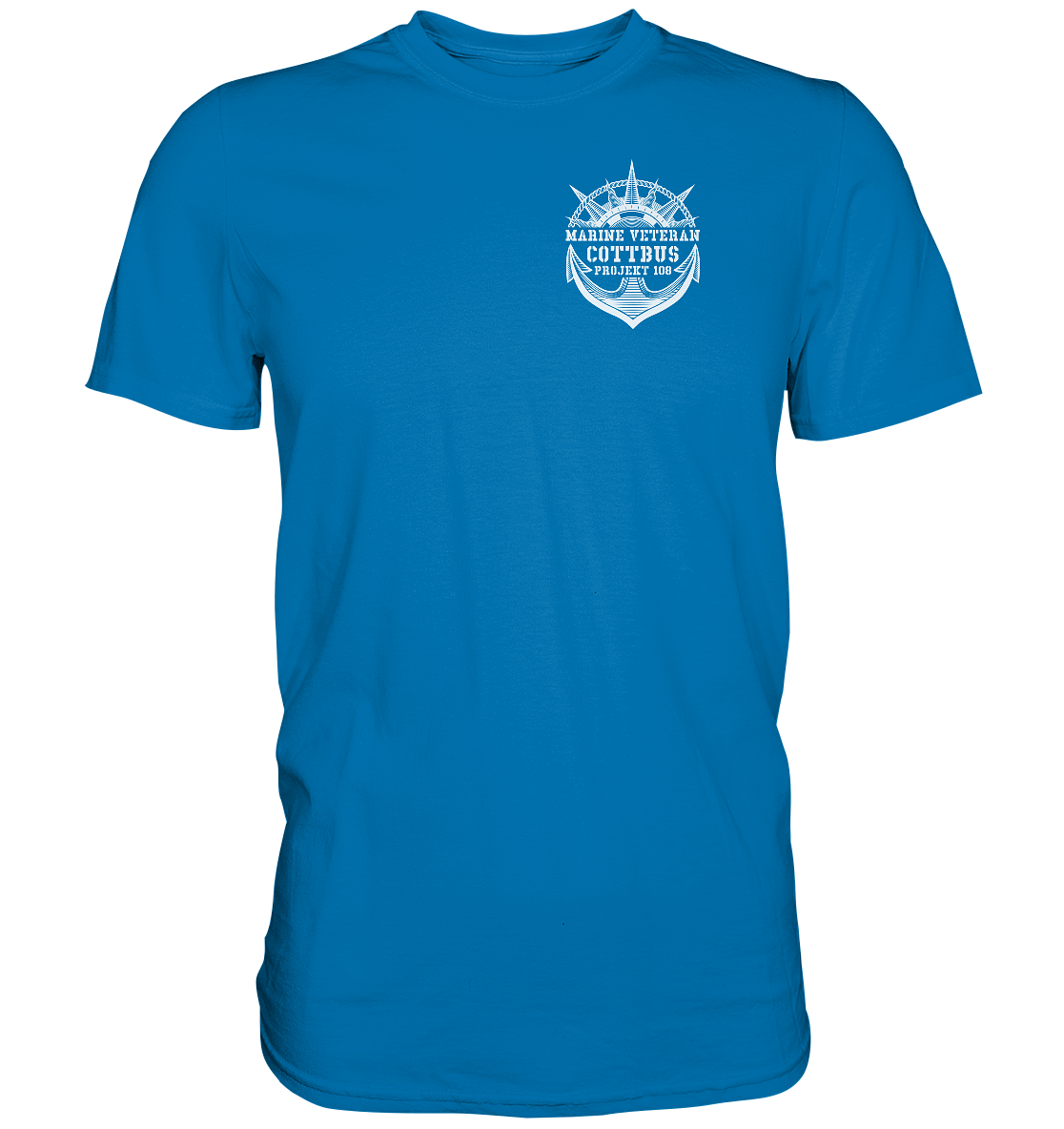 Projekt 108 COTTBUS Marine Veteran Brustlogo - Premium Shirt