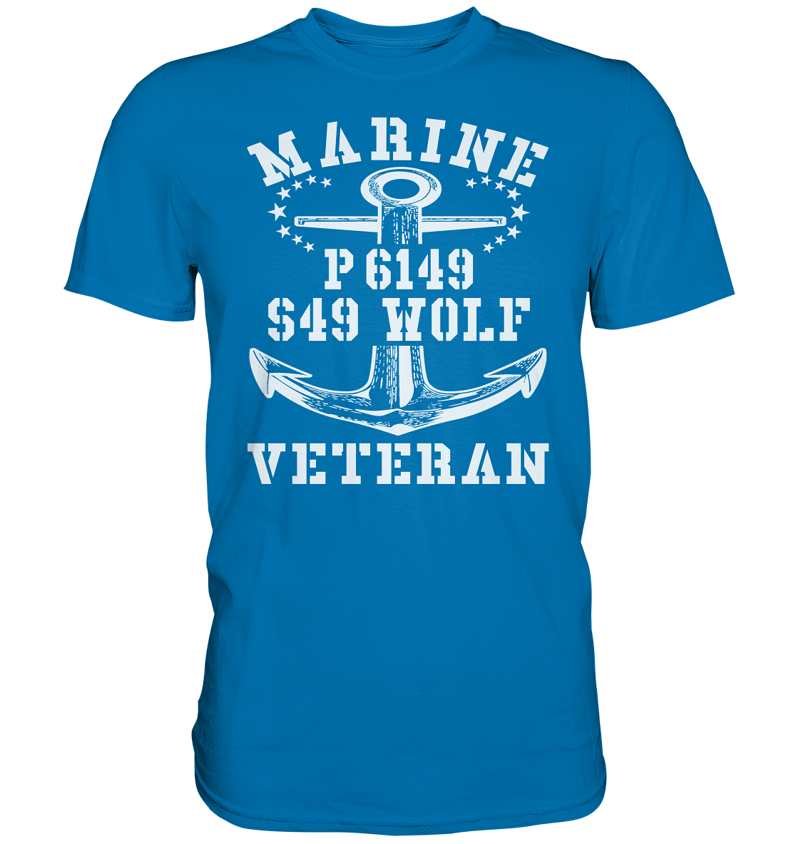 P6149 S49 WOLF Marine Veteran - Premium Shirt