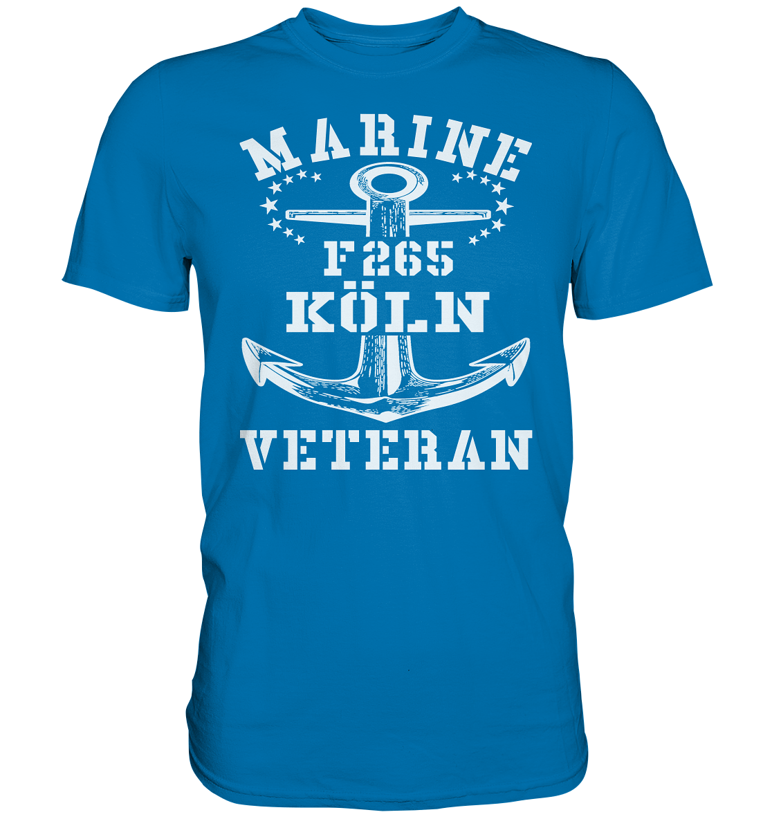 Korvette F265 KÖLN Marine Veteran - Premium Shirt