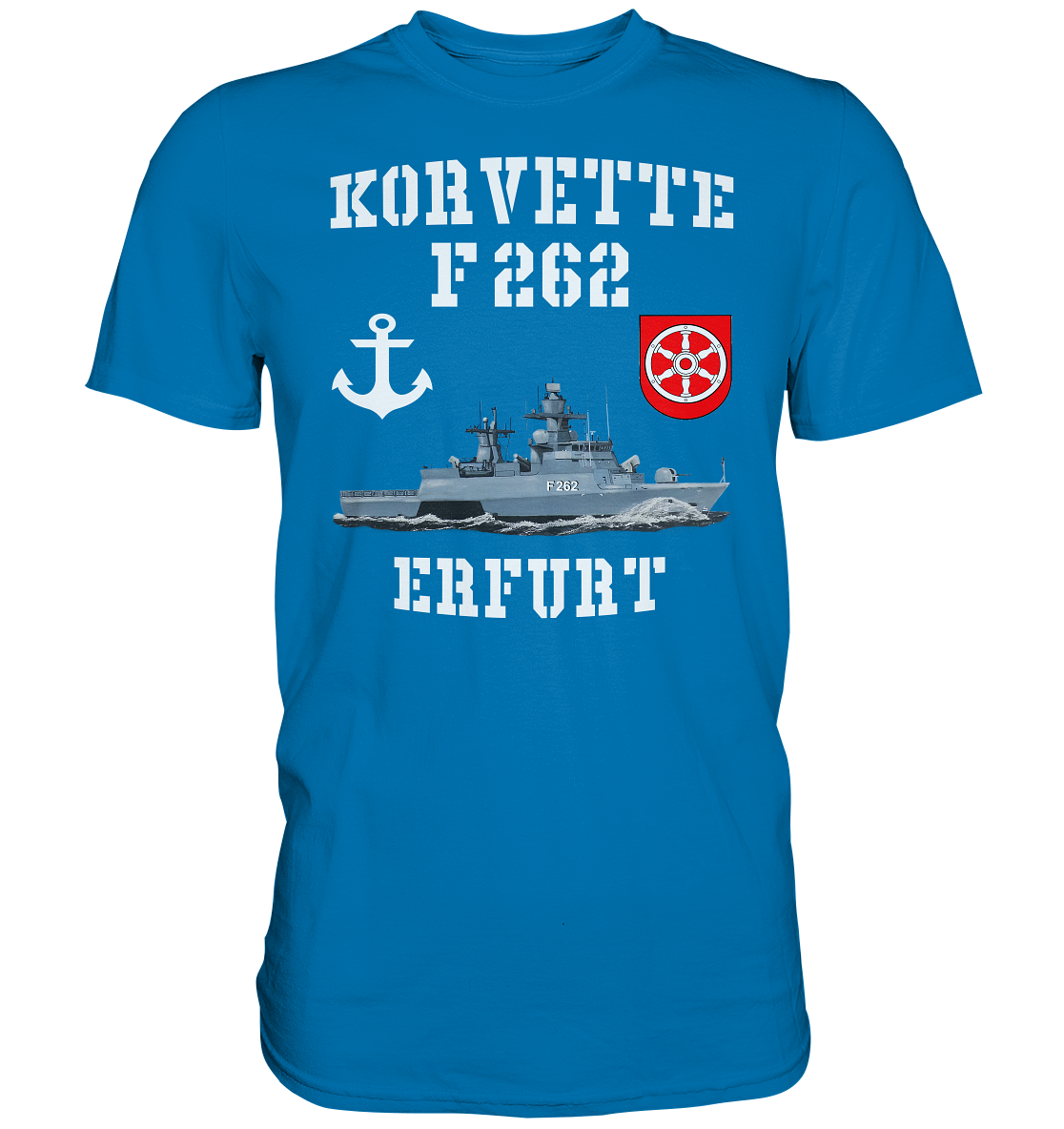 Korvette F262 ERFURT Anker - Premium Shirt