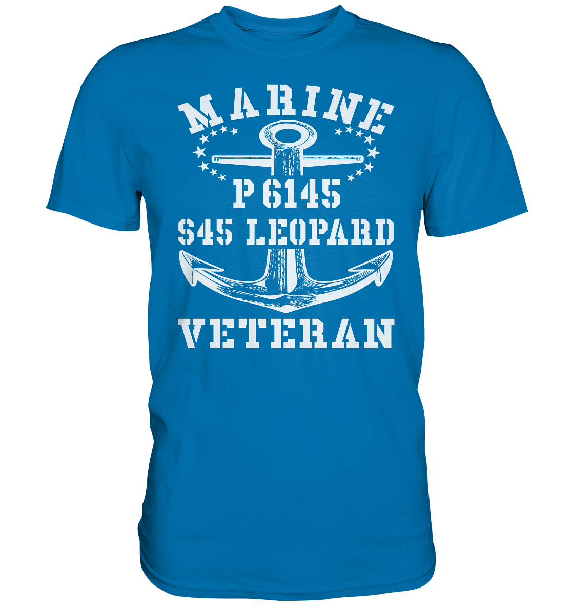 P6145 S45 LEOPARD Marine Veteran - Premium Shirt