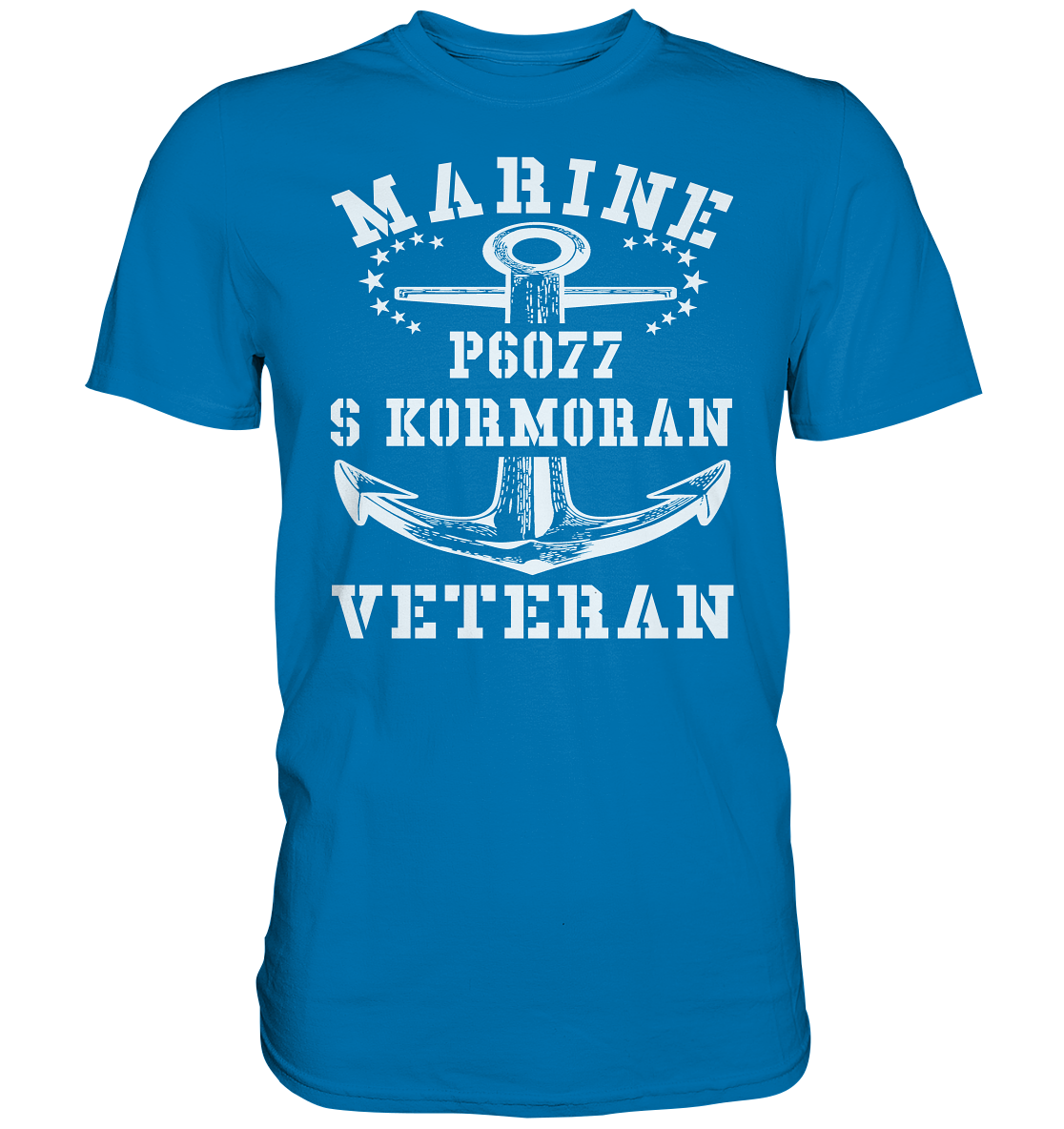 P6077 S KORMORAN Marine Veteran - Premium Shirt
