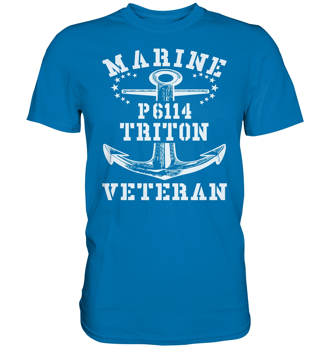 U-Jagdboot P6114 TRITON Marine Veteran - Premium Shirt
