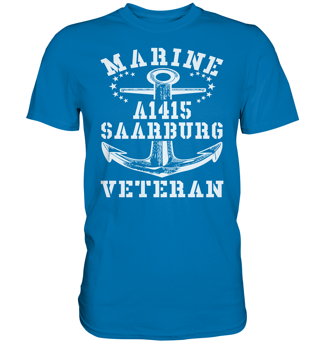 Troßschiff A1415 SAARBURG Marine Veteran - Premium Shirt