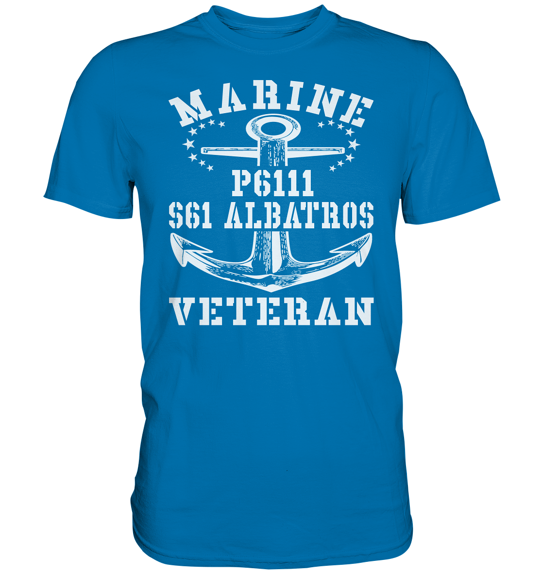 FK-Schnellboot P6111 ALBATROS Marine Veteran - Premium Shirt