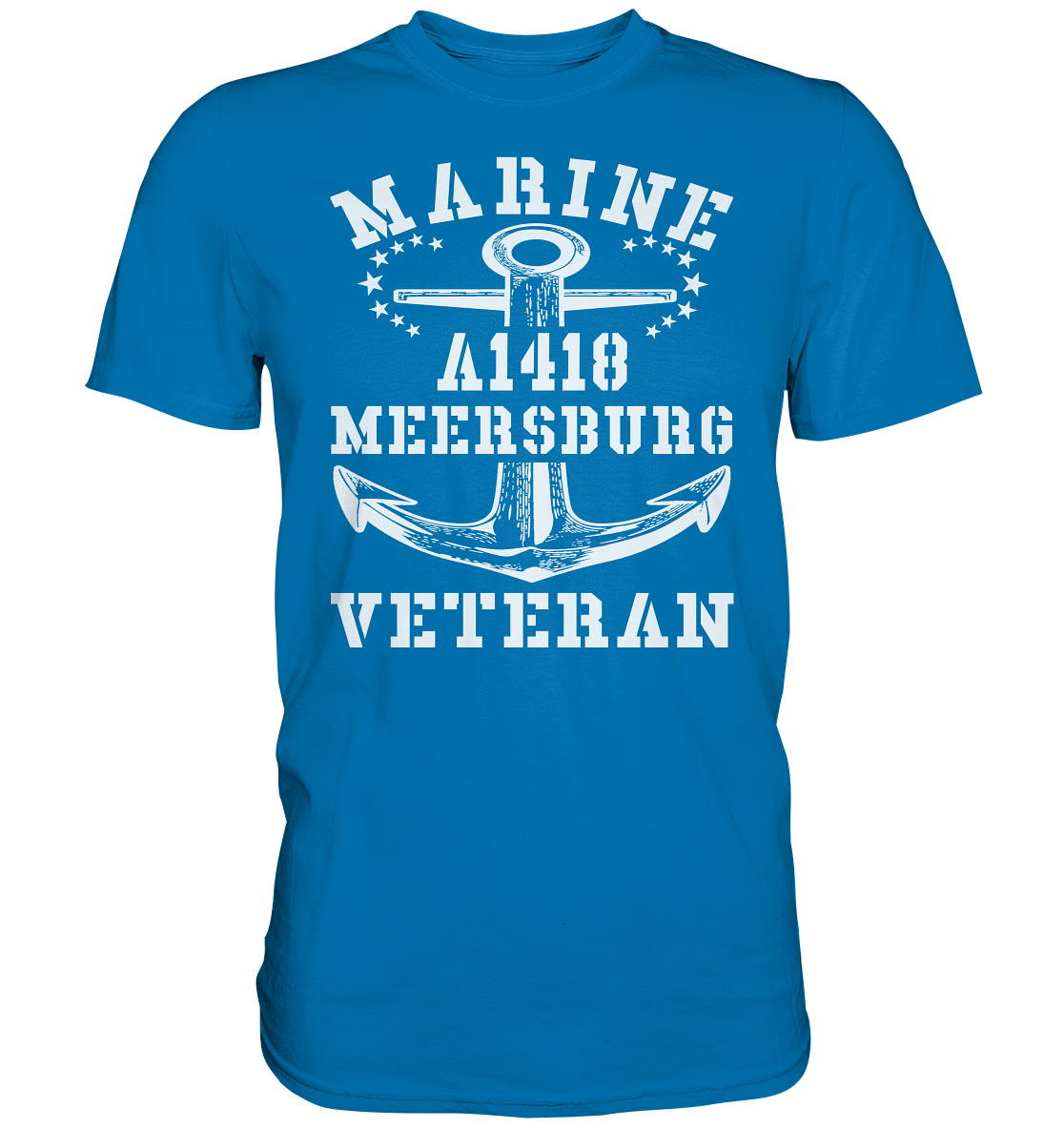 Troßschiff A1418 MEERSBURG Marine Veteran - Premium Shirt