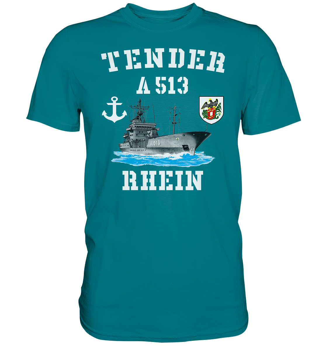 Tender A513 RHEIN Anker - Premium Shirt