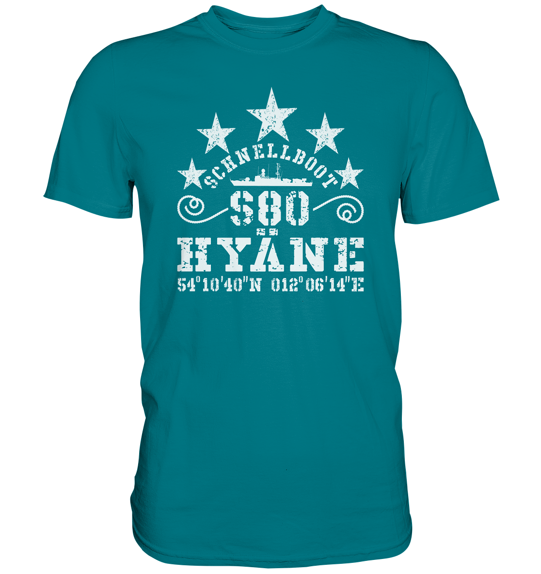 Schnellboot S80 HYÄNE - Premium Shirt