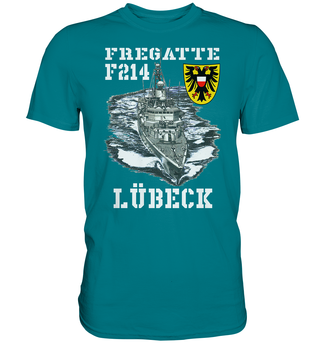 Fregatte F214 LÜBECK - Premium Shirt