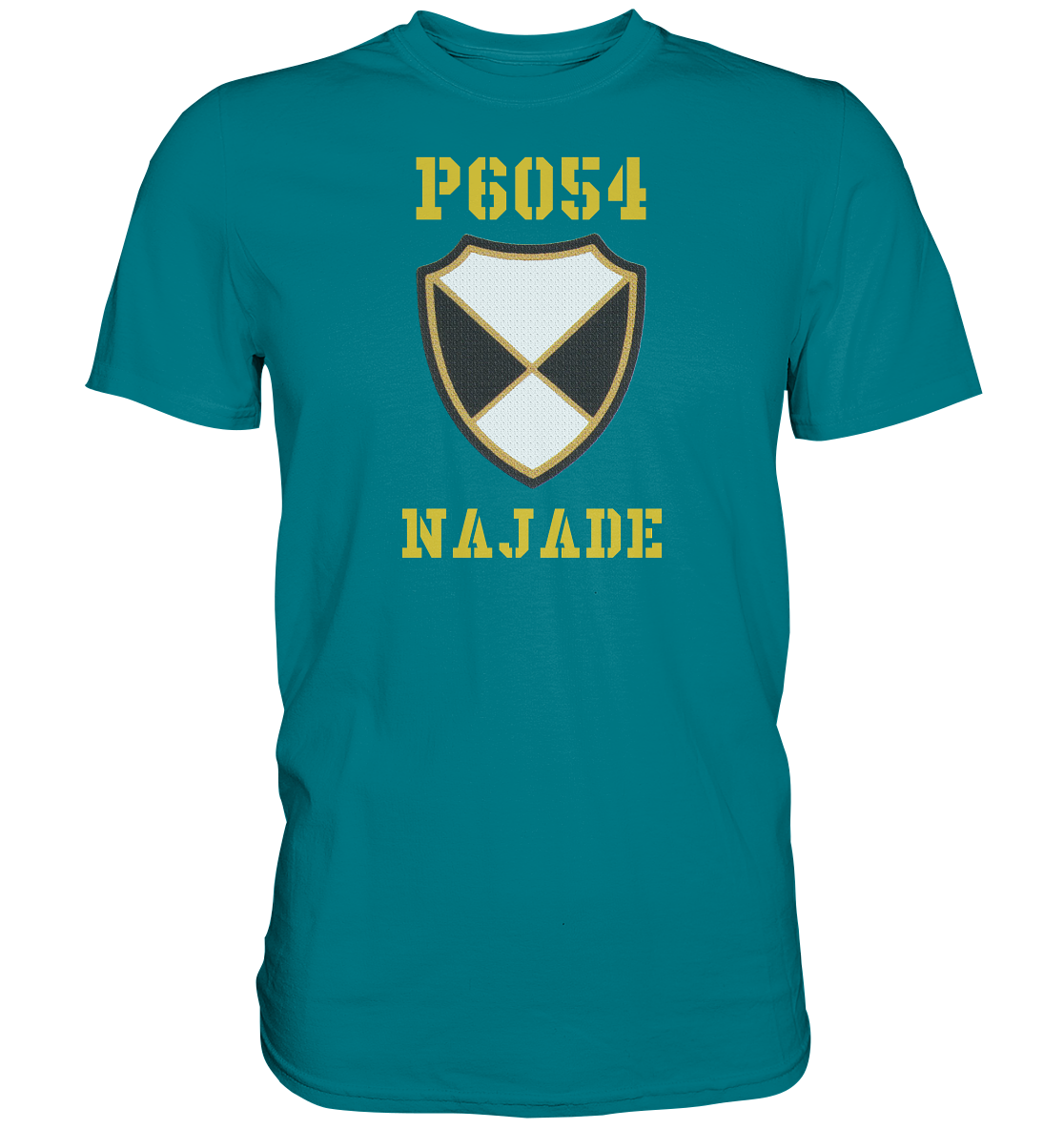 P6054 NAJADE Wappen - Premium Shirt