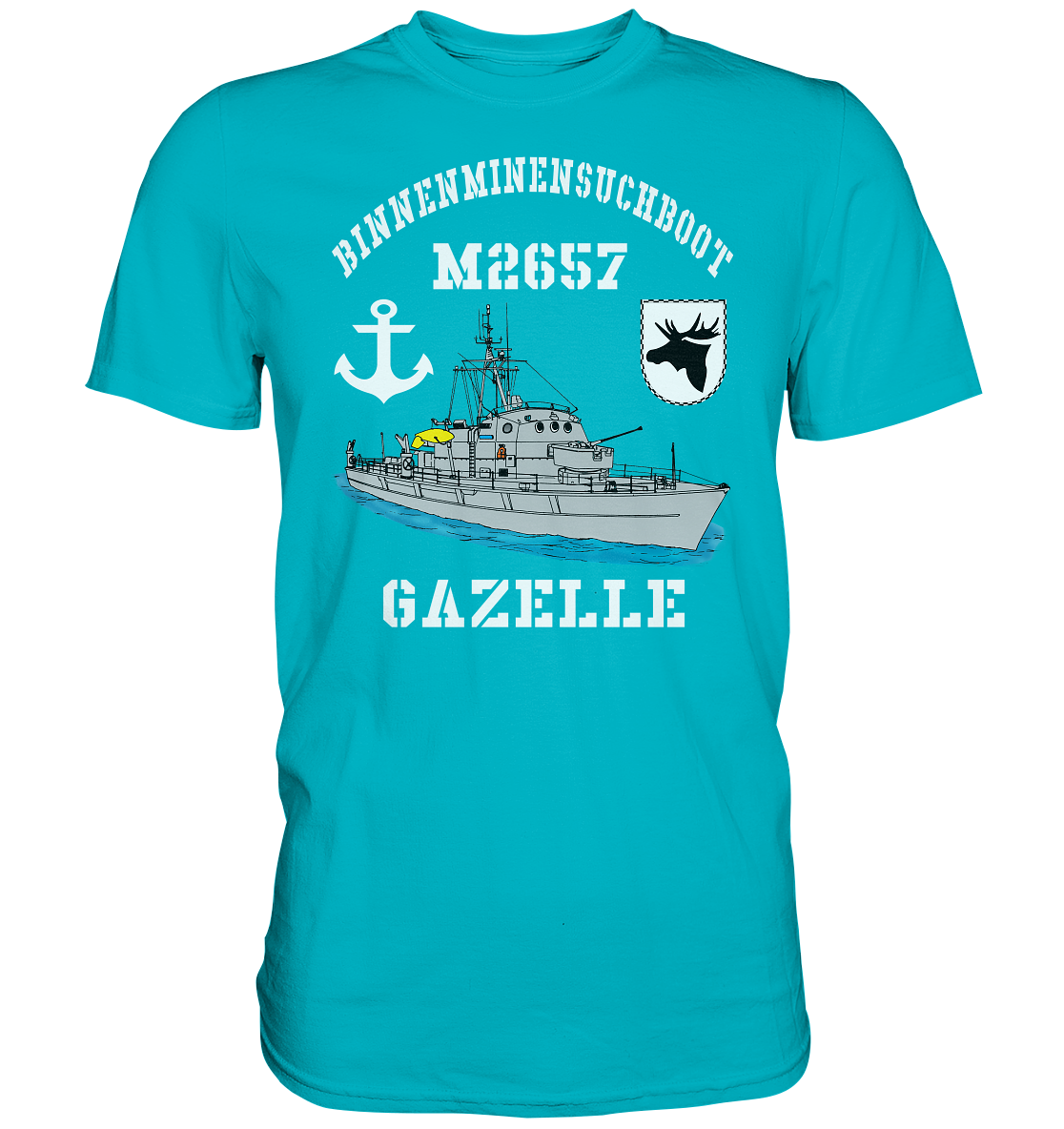 BIMI M2657 GAZELLE 3.MSG Anker - Premium Shirt