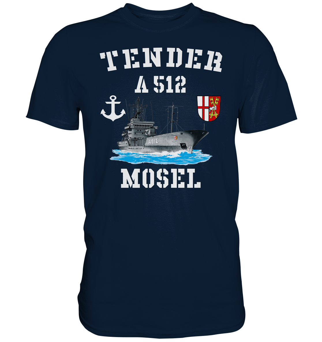 Tender A512 MOSEL Anker - Premium Shirt