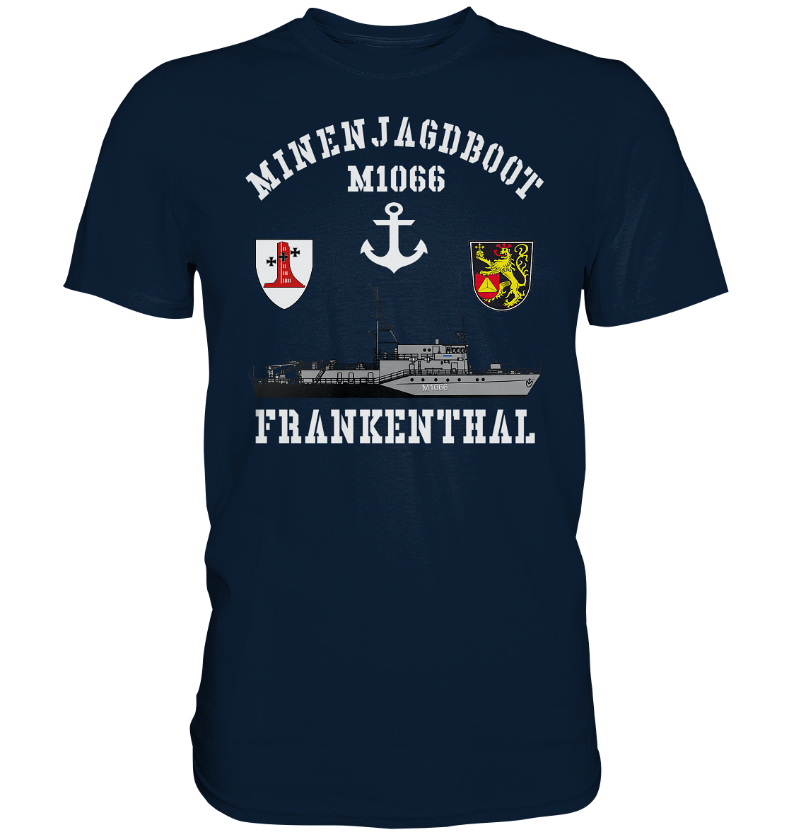 Mij.-Boot M1066 FRANKENTHAL Anker 1.MSG - Premium Shirt