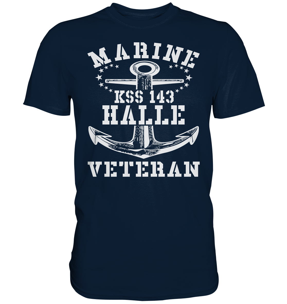 KSS 143 HALLE Marine Veteran - Premium Shirt