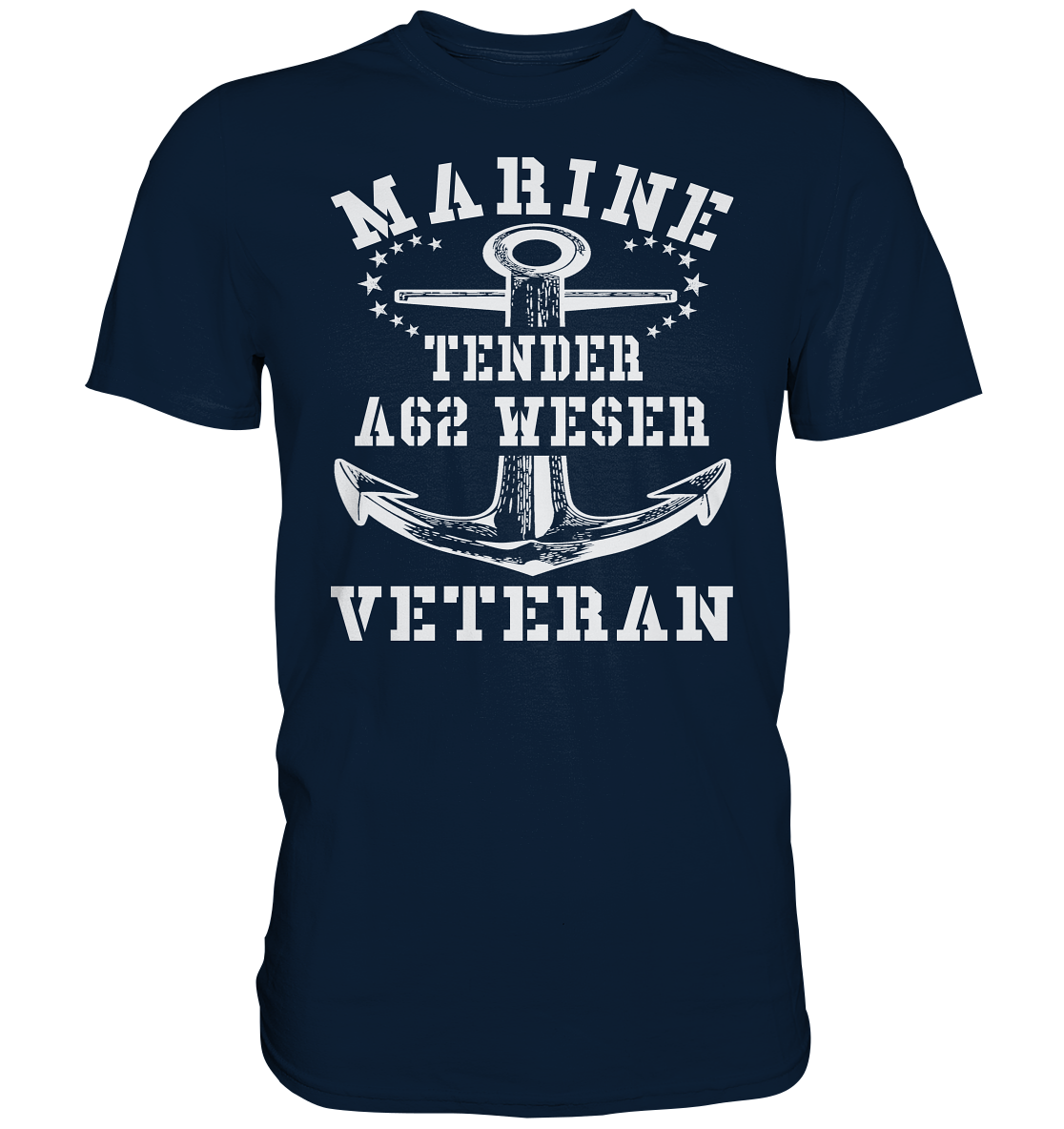 Tender A62 Weser Marine Veteran - Premium Shirt