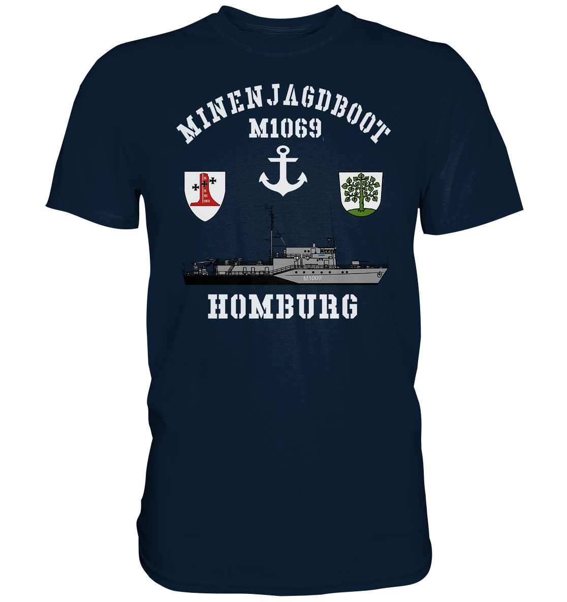 Mij.-Boot M1069 HOMBURG Anker 1.MSG - Premium Shirt