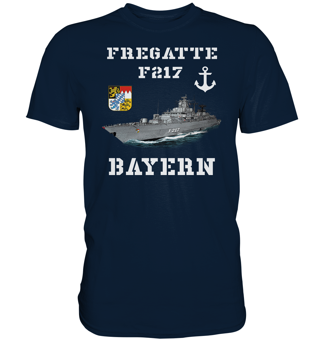 F217 Fregatte BAYERN - Premium Shirt
