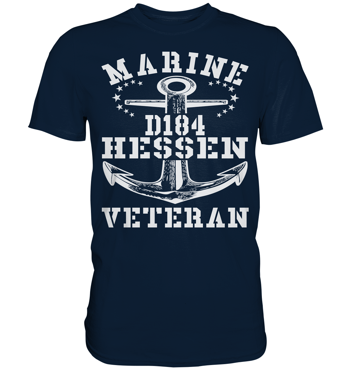 MV Zerstörer D184 HESSEN - Premium Shirt