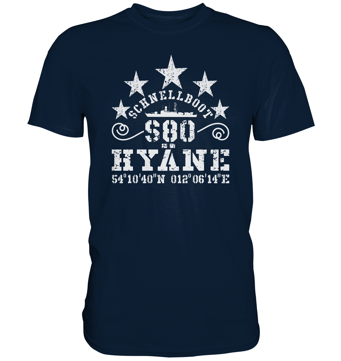 Schnellboot S80 HYÄNE - Premium Shirt