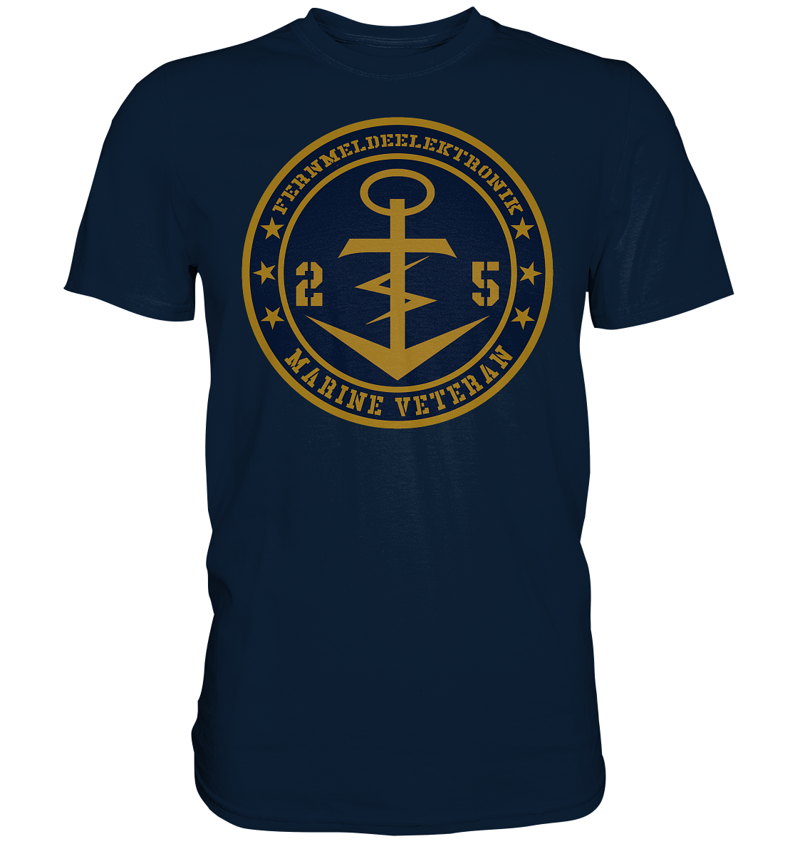 Marine Veteran 25er FERNMELDEELEKTRONIK - Premium Shirt