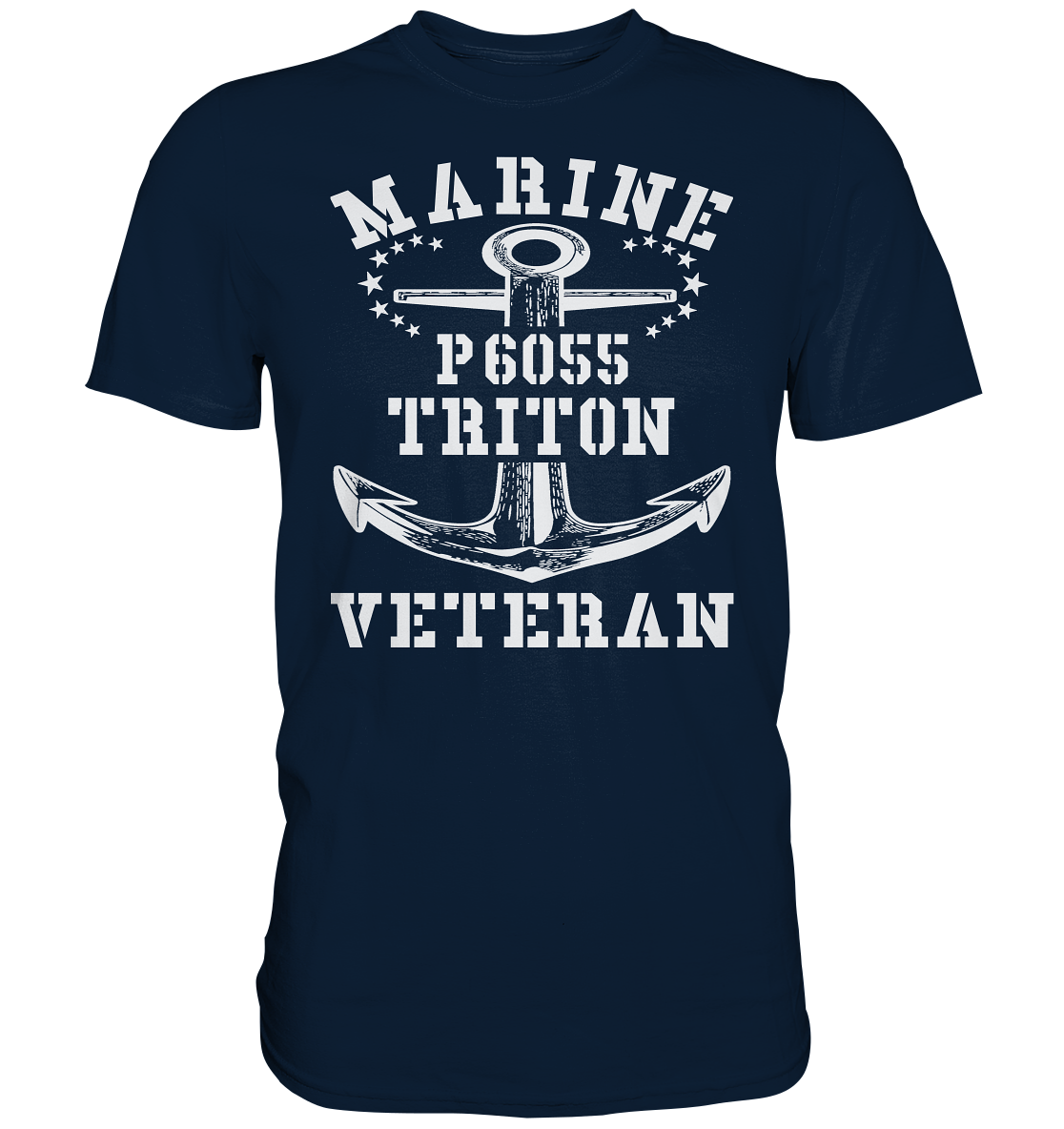 U-Jagdboot P6055 TRITON Marine Veteran - Premium Shirt