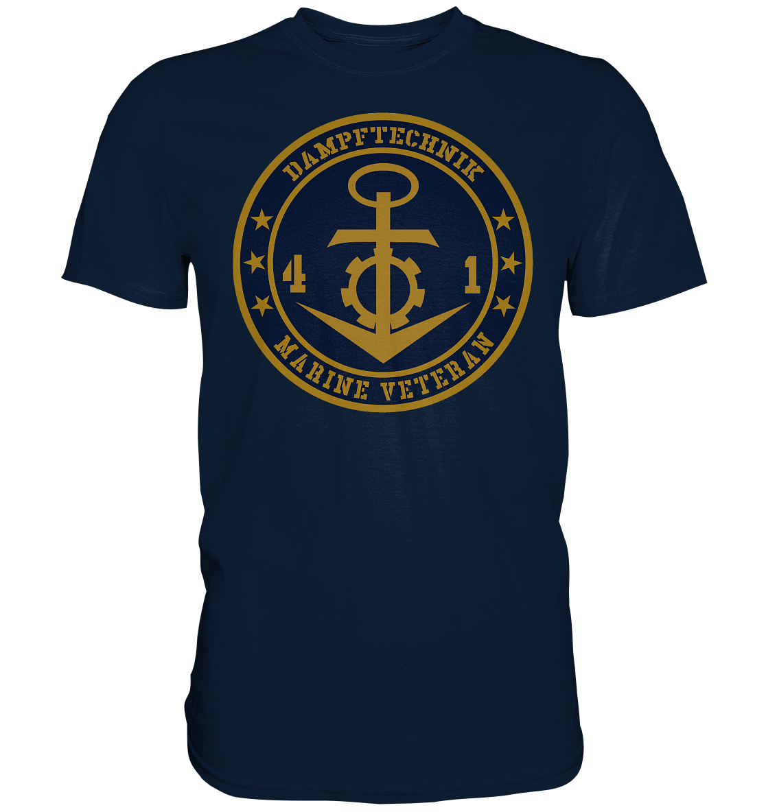 Marine Veteran 41er DAMPFTECHNIK - Premium Shirt