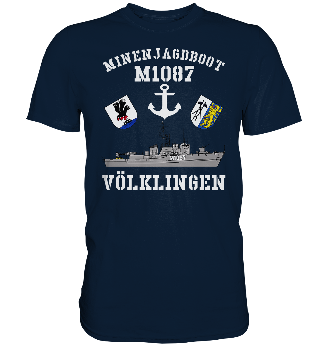 Mij.-Boot M1087 VÖLKLINGEN - Premium Shirt