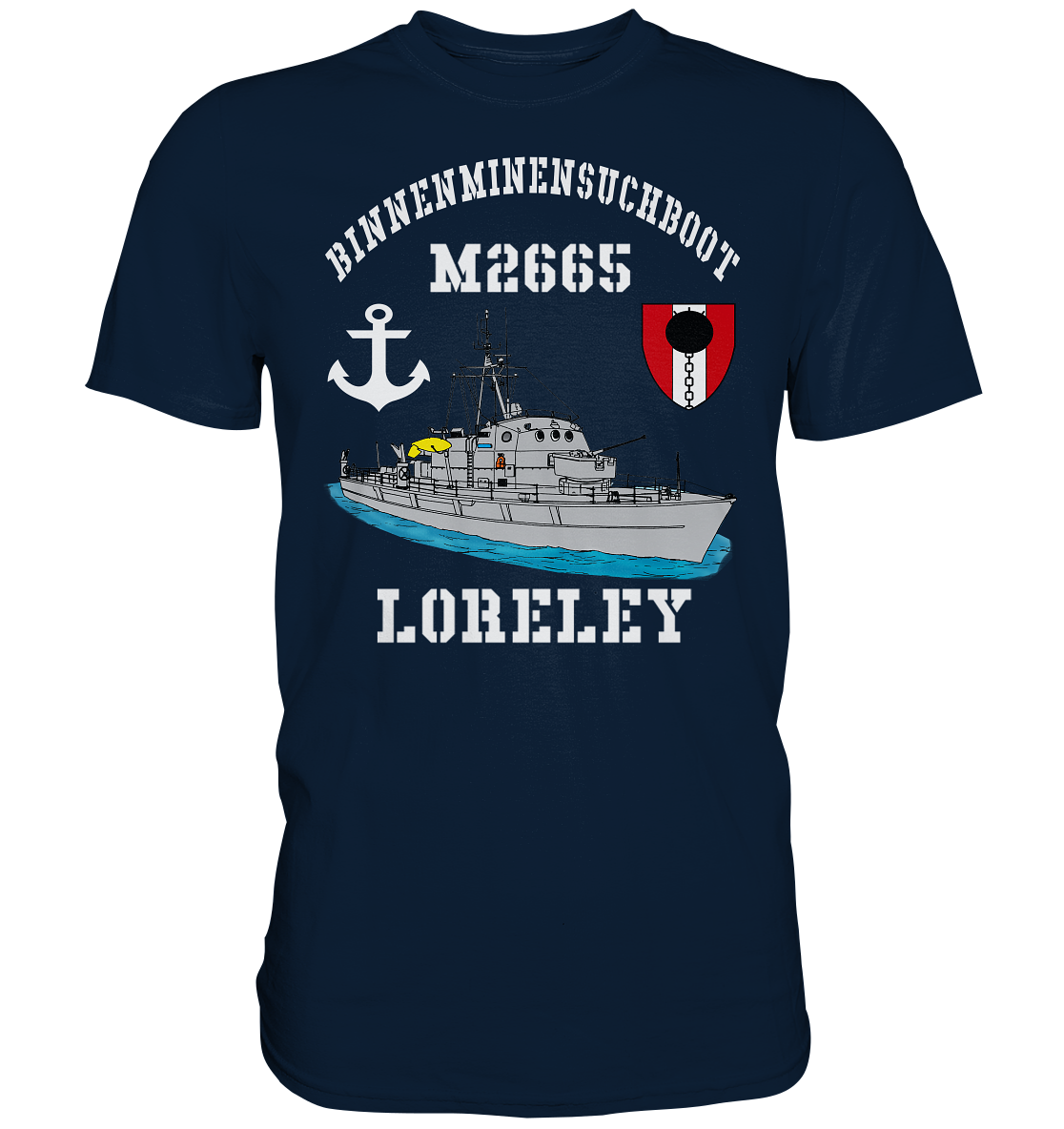 BiMi M2665 LORELEY 7.MSG Anker - Premium Shirt