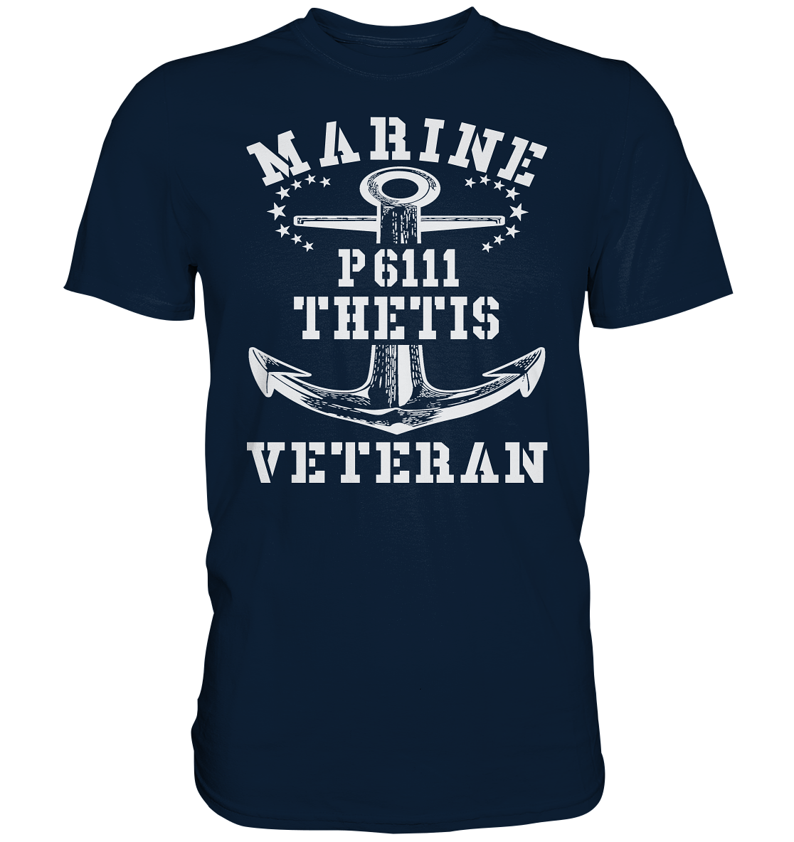 U-Jagdboot P6111 THETIS Marine Veteran - Premium Shirt