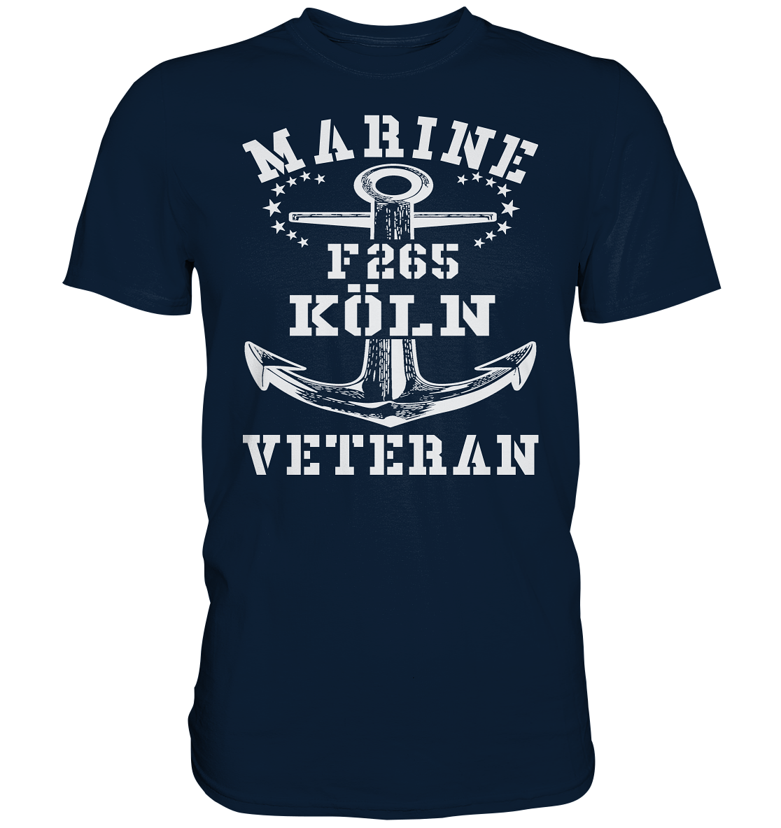 Korvette F265 KÖLN Marine Veteran - Premium Shirt