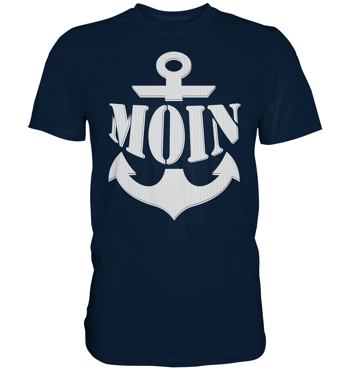 MOIN Anker weiß - Premium Shirt