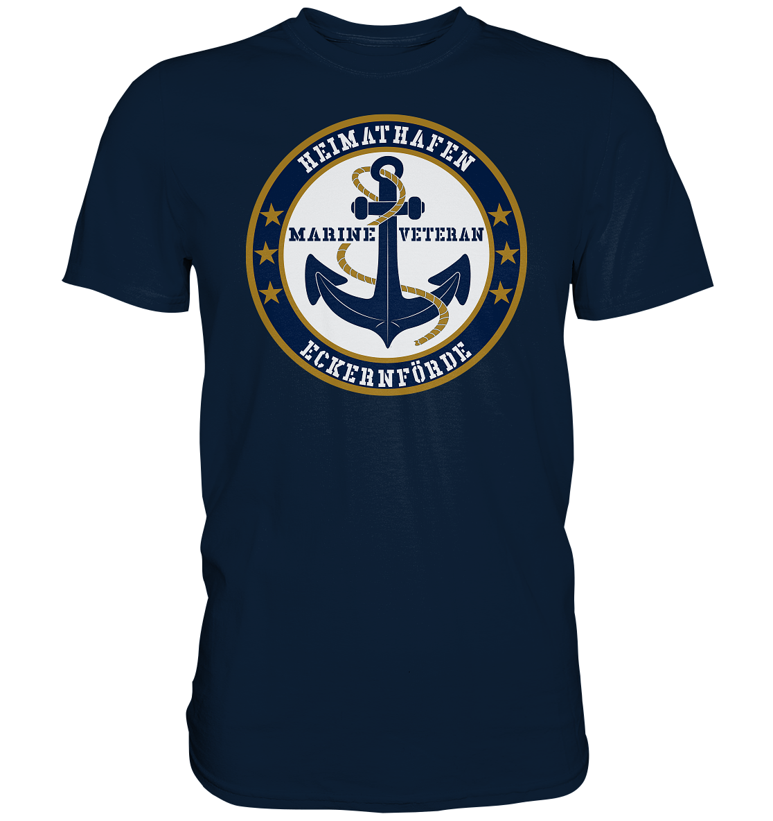 Marine Veteran Heimathafen ECKERNFÖRDE - Premium Shirt