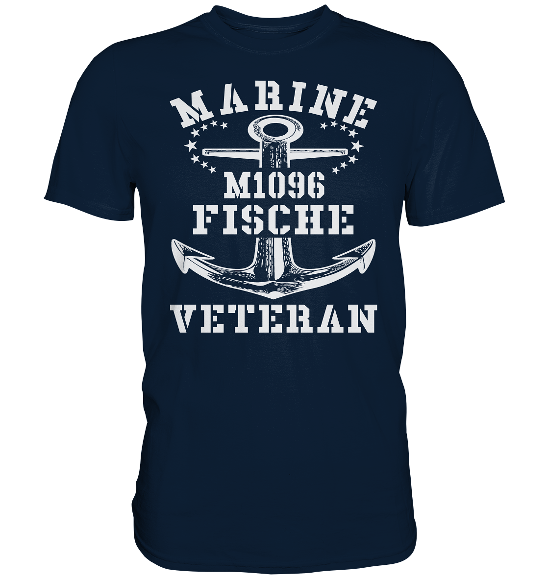 SM-Boot M1096 FISCHE Marine Veteran - Premium Shirt