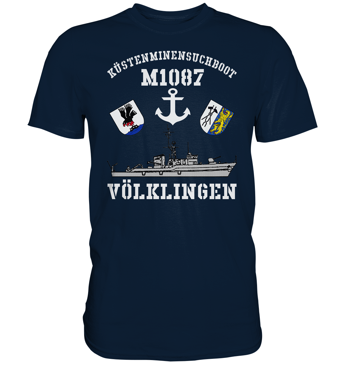 KM-Boot M1087 VÖLKLINGEN - Premium Shirt