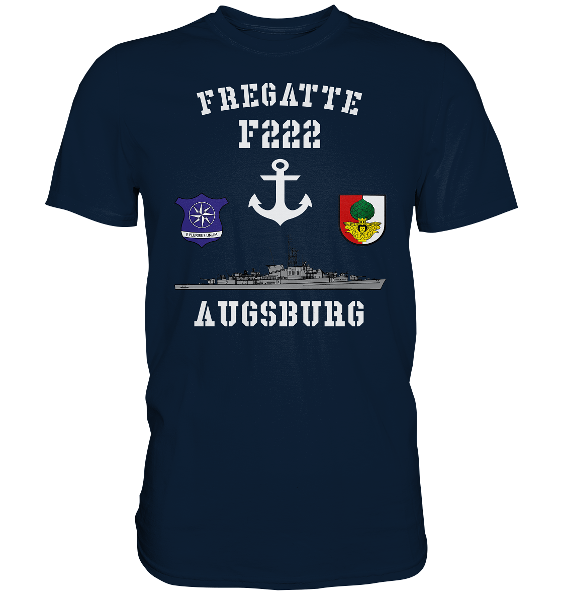 Fregatte F222 AUGSBURG Anker - Premium Shirt